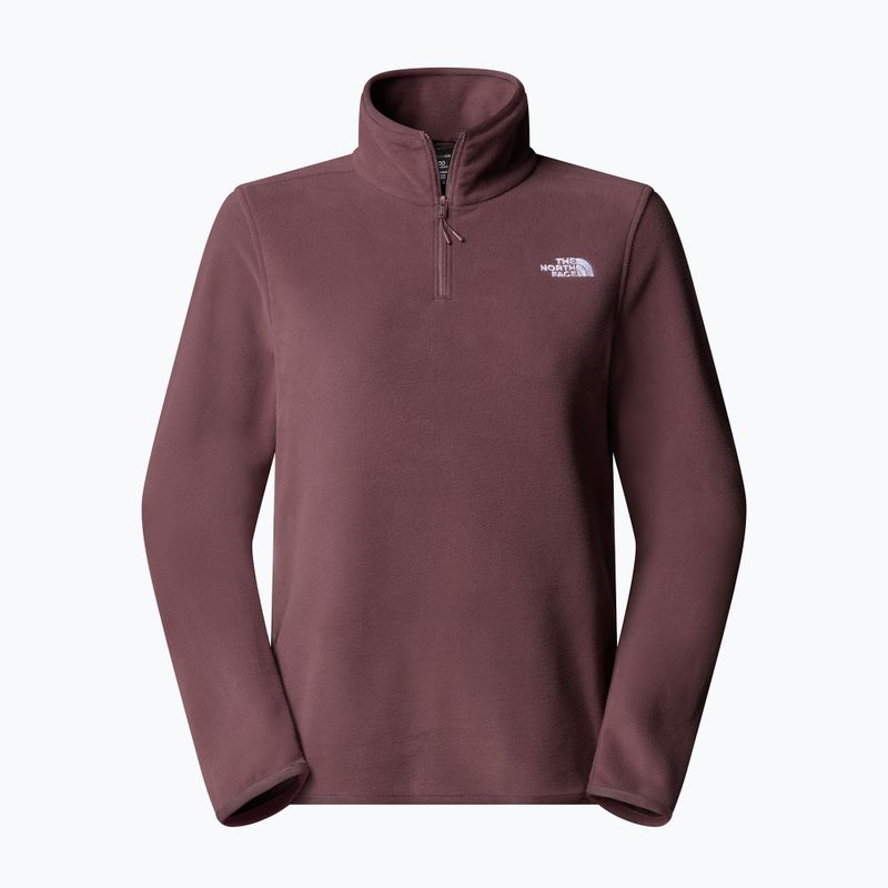 Bluza polarowa damska The North Face Glacier Fleece 1/4 Zip tawny quartz 4