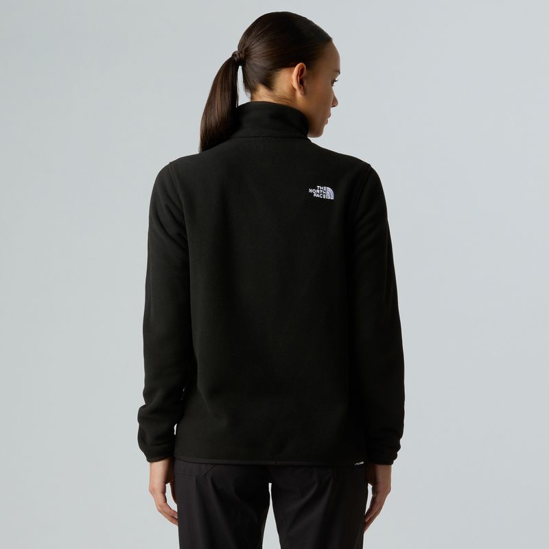 Bluza polarowa damska The North Face Glacier Fleece 1/4 Zip black 3