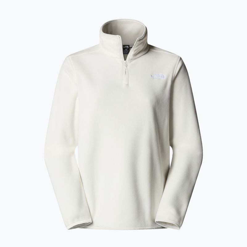 Bluza polarowa damska The North Face Glacier Fleece 1/4 Zip white dune 4