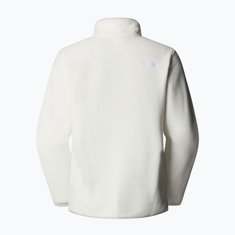 Bluza polarowa damska The North Face Glacier Fleece 1/4 Zip white dune 5