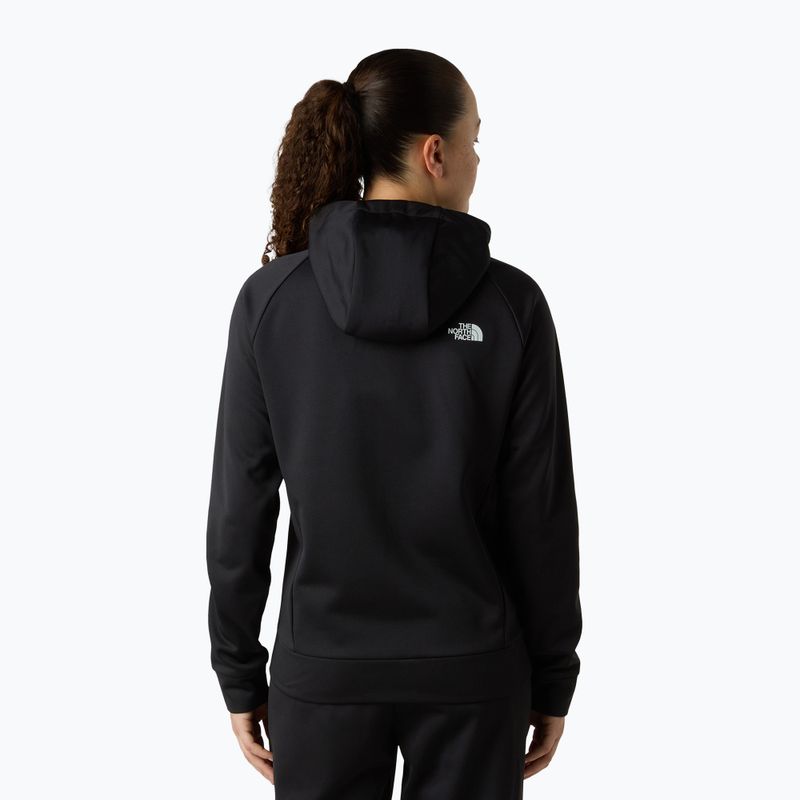 Bluza damska The North Face Reaxion 2.0 Hooded Full Zip black heather 3