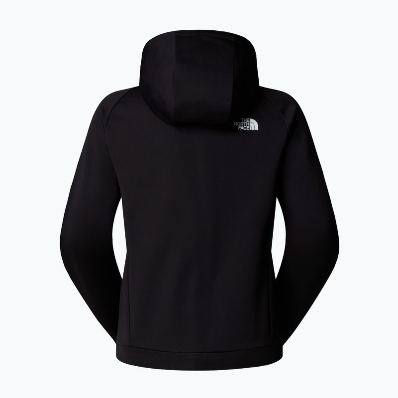 Bluza damska The North Face Reaxion 2.0 Hooded Full Zip black heather 6