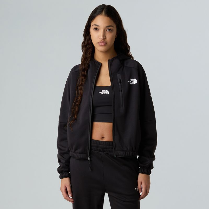Bluza damska The North Face Mountain Athletics Fleece Full Zip black 4