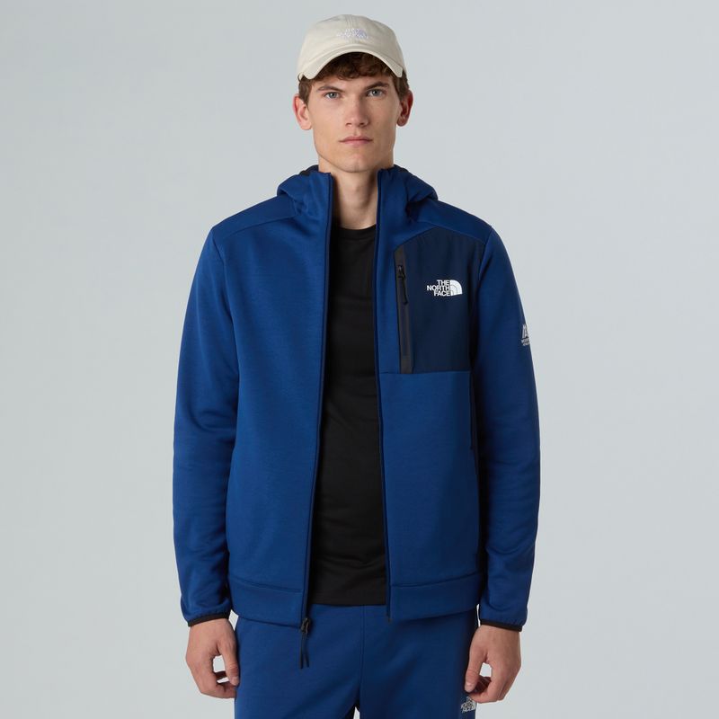 Bluza męska The North Face Mountain Athletics Fleece Full Zip estate blue/summit navy 4