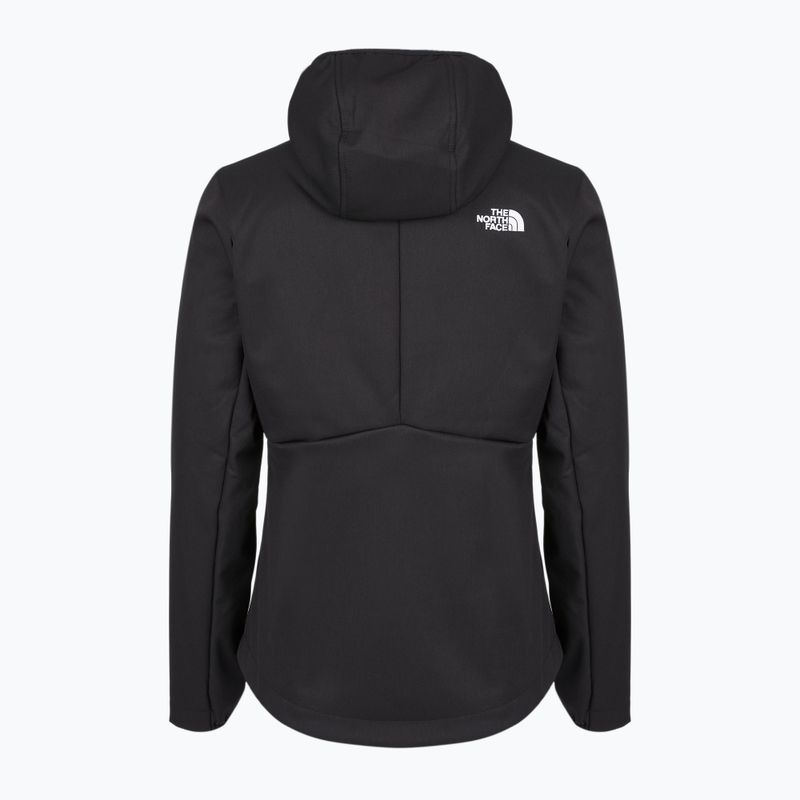 Kurtka softshell damska The North Face Quest Highloft EU black heather 2