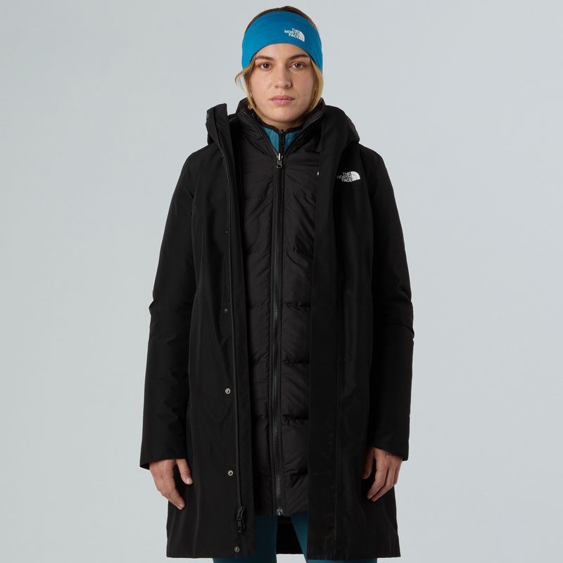 Płaszcz puchowy damski  The North Face Suzanne Triclimate 2.0 black 4