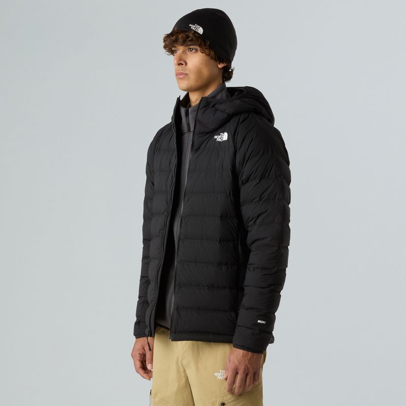 Kurtka puchowa męska The North Face Abseil Stretch Down Hoodie black 4