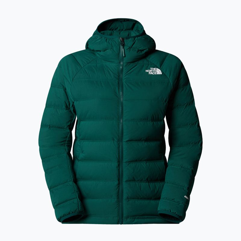Kurtka puchowa damska The North Face Abseil Stretch Down Hoodie hunter green 5