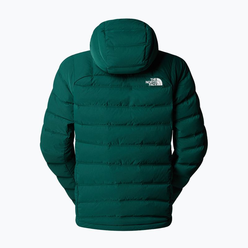 Kurtka puchowa damska The North Face Abseil Stretch Down Hoodie hunter green 6