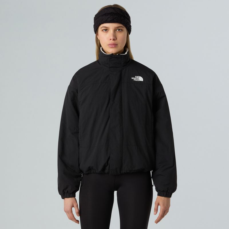Kurtka damska The North Face Yumiori Reversible black/white dune 8