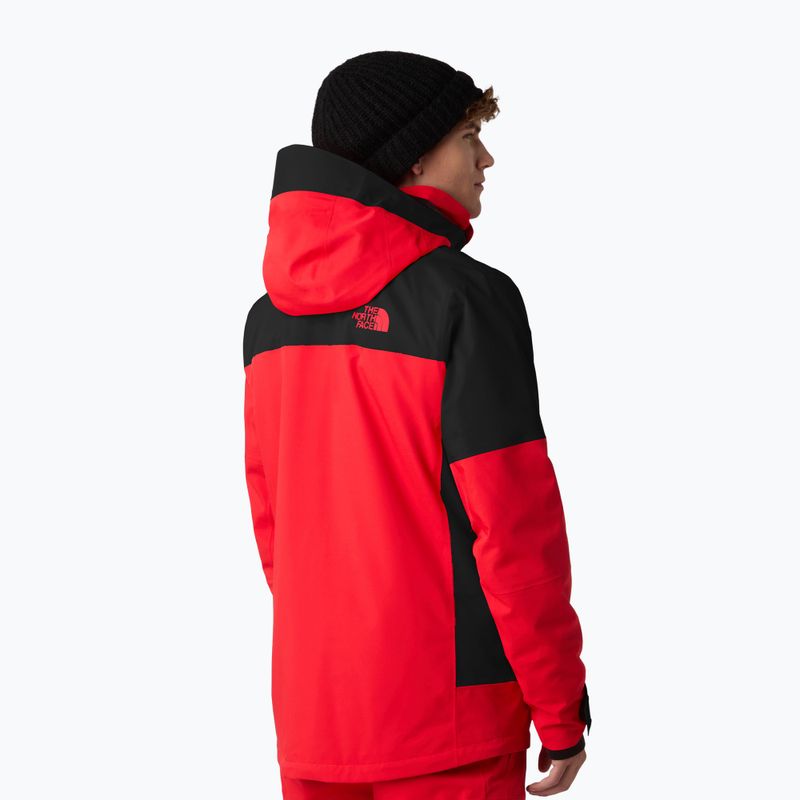 Kurtka narciarska męska The North Face Chakal elevation red/black 3