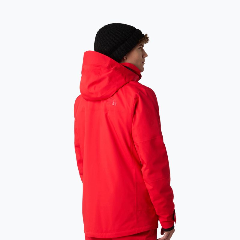 Kurtka narciarska męska The North Face Chakal elevation red/black 3