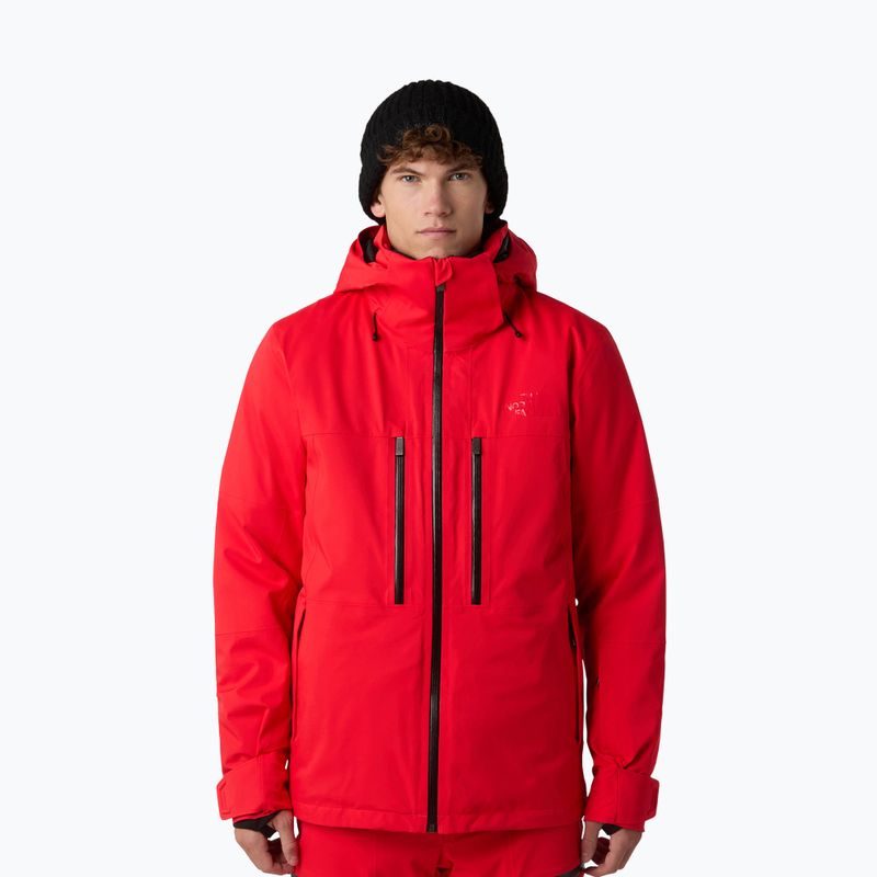 Kurtka narciarska męska The North Face Chakal elevation red/black 4