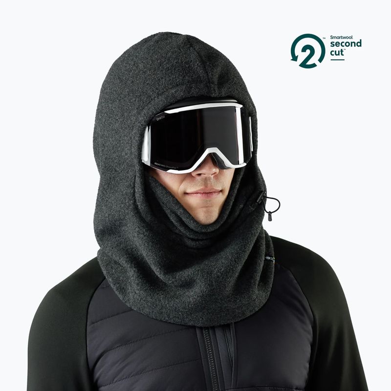 Kominiarka damska Smartwool Second Cut Fleece Hood charcoal 2