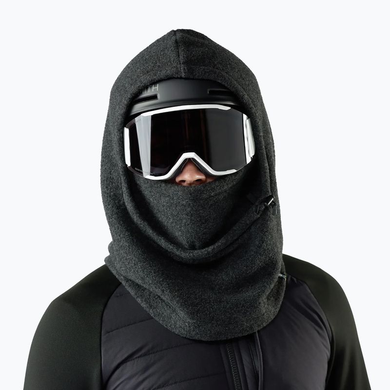 Kominiarka damska Smartwool Second Cut Fleece Hood charcoal 3