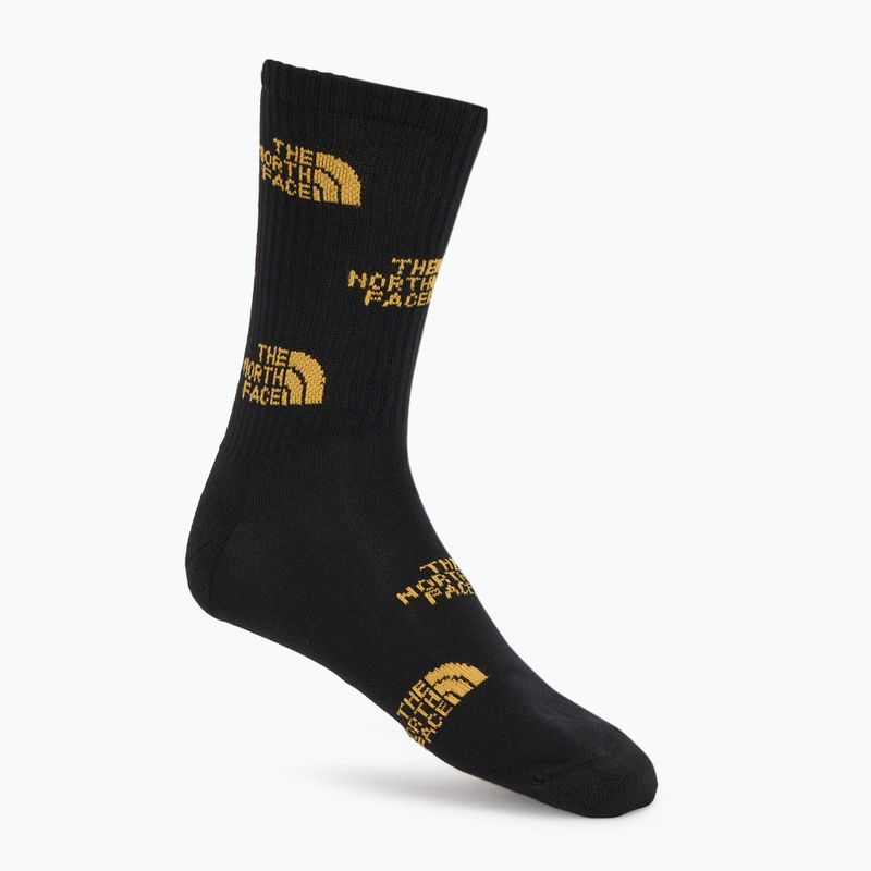 Skarpety The North Face Everyday Crew Logo 2 pary black/summit gold 2