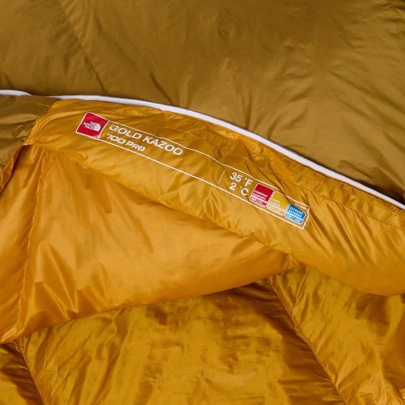 Śpiwór The North Face Gold Kazoo citrine yellow 4