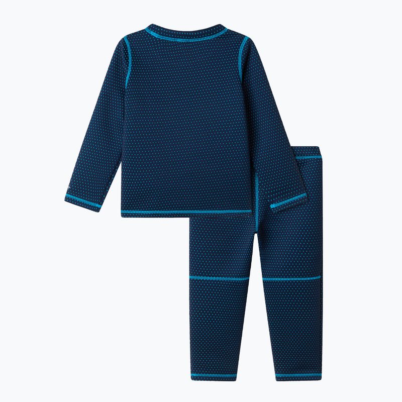 Komplet bielizny termoaktywnej dziecięcej The North Face Dotknit Thermal summit navy/meridian blue 2