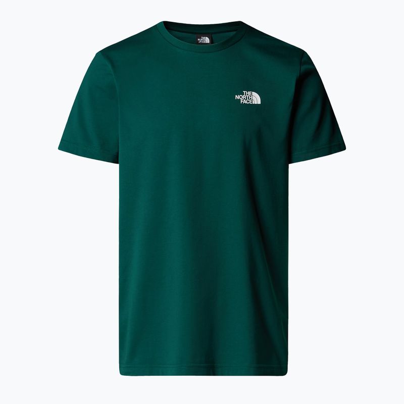 Koszulka męska The North Face Simple Dome hunter green 4