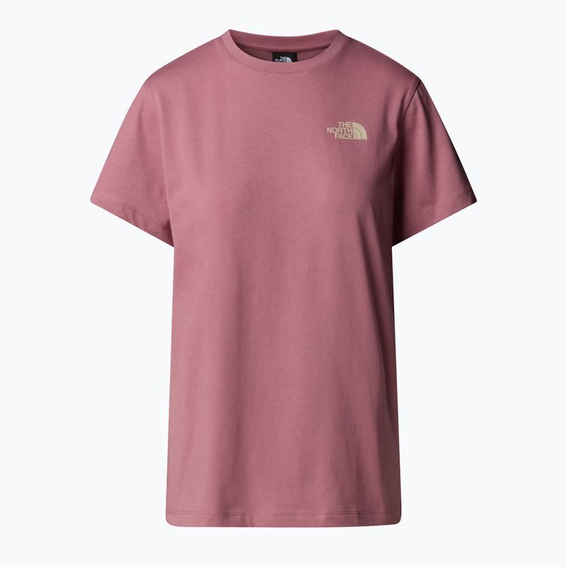 Koszulka damska The North Face Box Nse Relaxed nostalgia rose/gravel 4