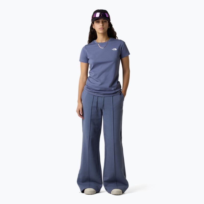 Koszulka damska The North Face Simple Dome Slim blue eclipse 2