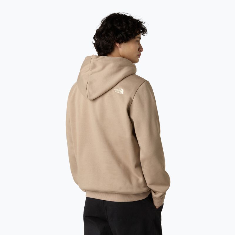Bluza męska The North Face Drew Peak Pullover Hoodie mushroom grey/gravel 3