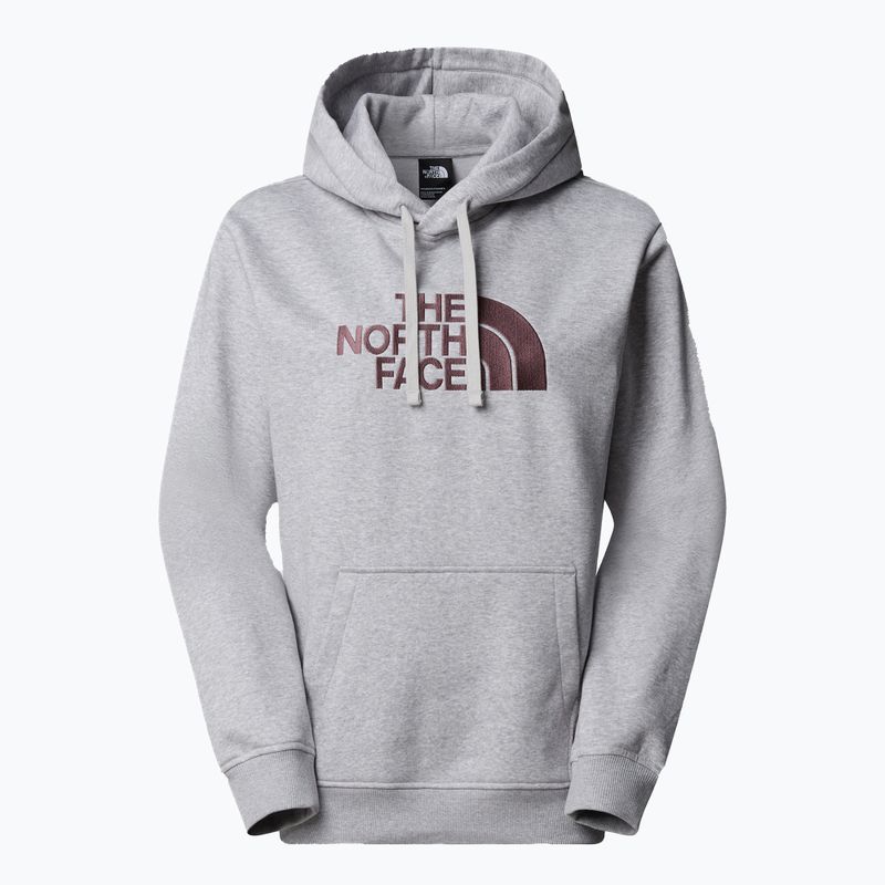 Bluza damska The North Face Drew Peak Pullover Hoodie lightgreyheather/tawnyquartz 4