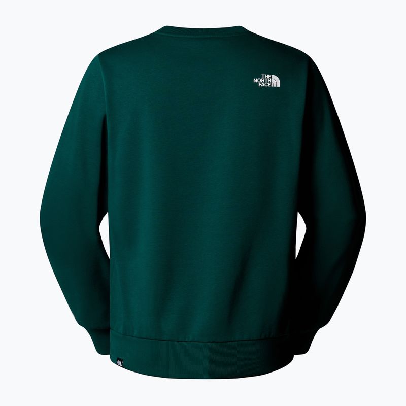 Bluza męska The North Face Simple Dome Crew hunter green 5