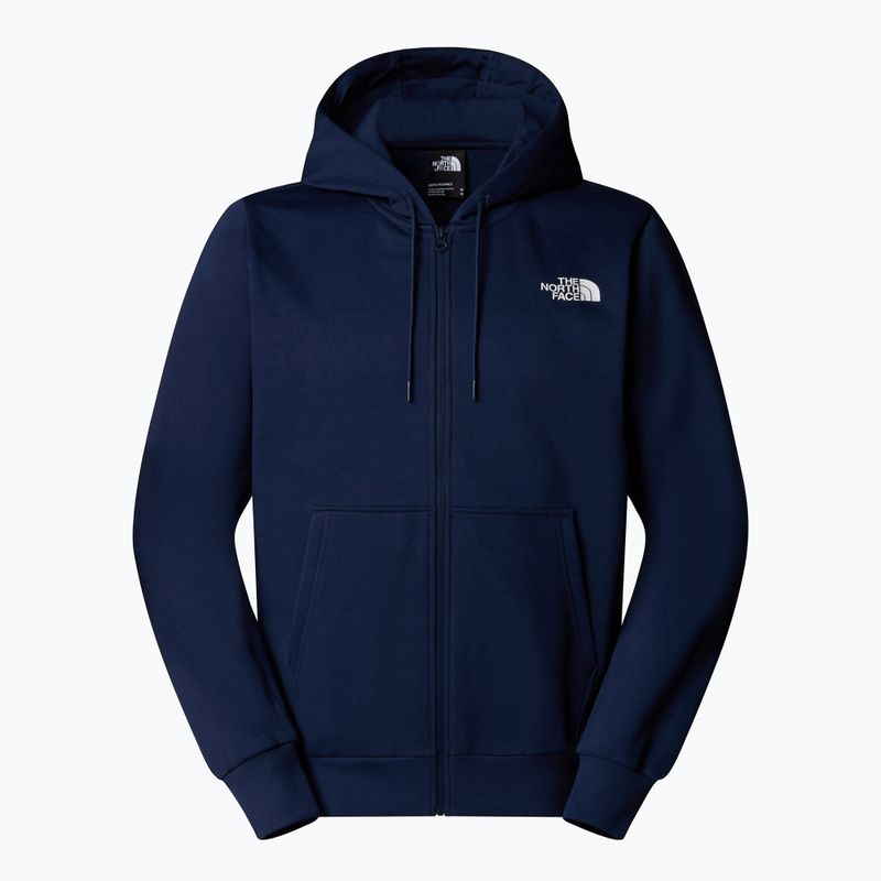 Bluza męska The North Face Simple Dome Full Zip Hoodie summit navy 5