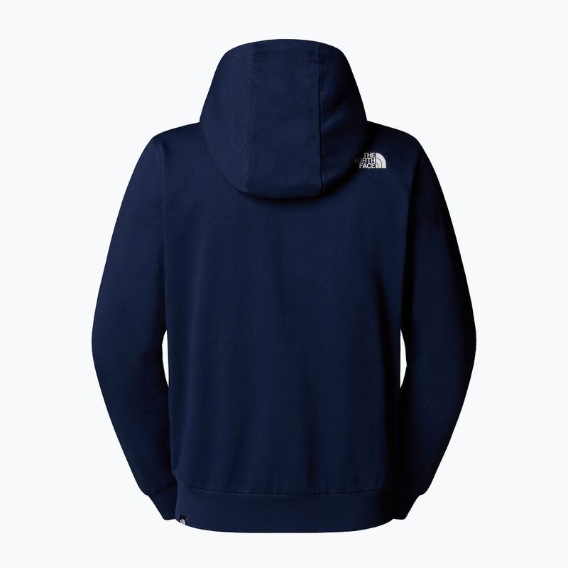 Bluza męska The North Face Simple Dome Full Zip Hoodie summit navy 6