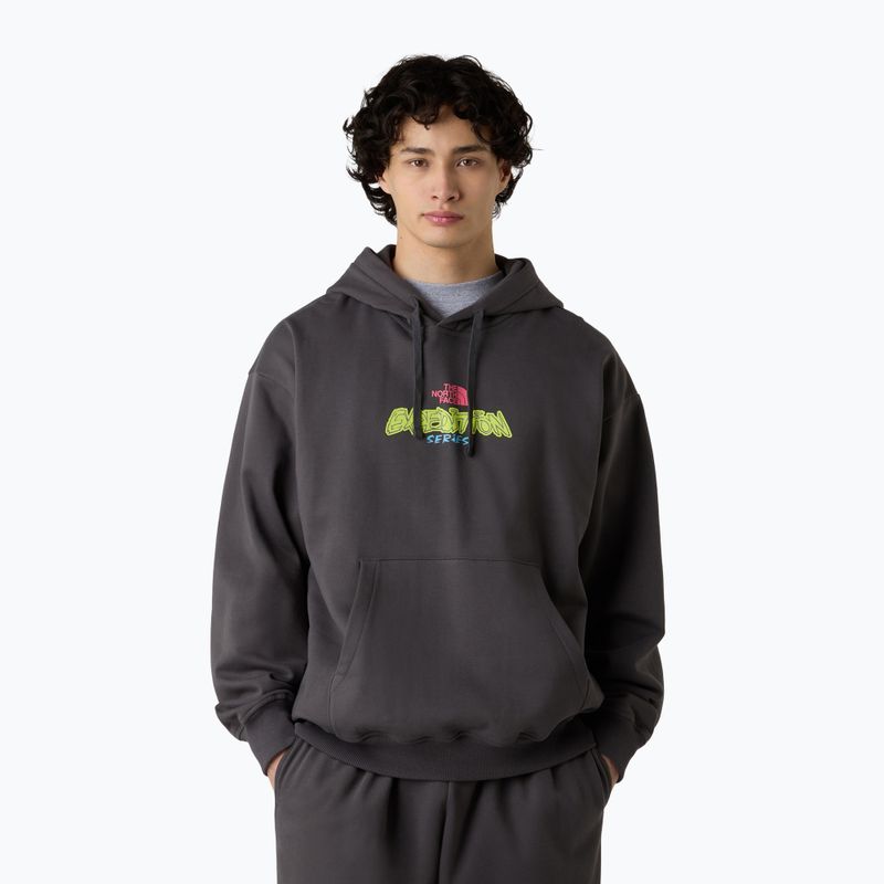 Bluza męskie The North Face Expedition Celebration Oversized Hoodie anthracite grey
