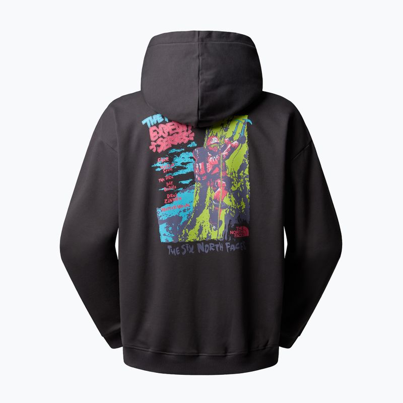 Bluza męskie The North Face Expedition Celebration Oversized Hoodie anthracite grey 5