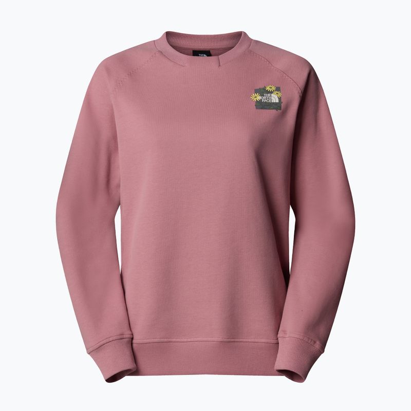 Bluza damska The North Face Connect Relaxed Crew Graphic nostalgia rose 4