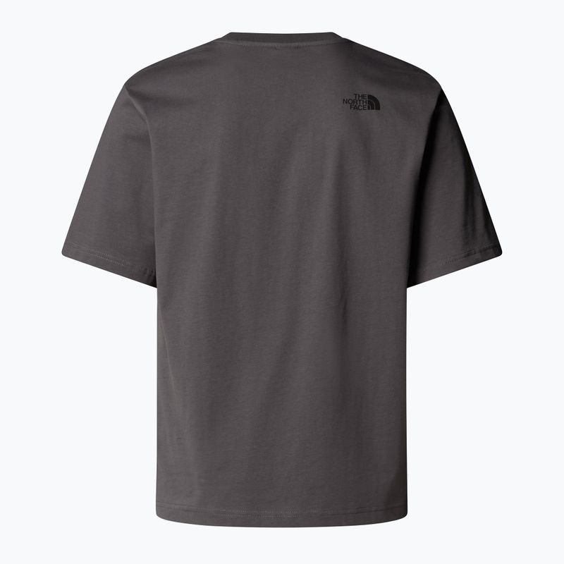 Koszulka męska The North Face Flower Dome Relaxed Graphic anthracite grey 5