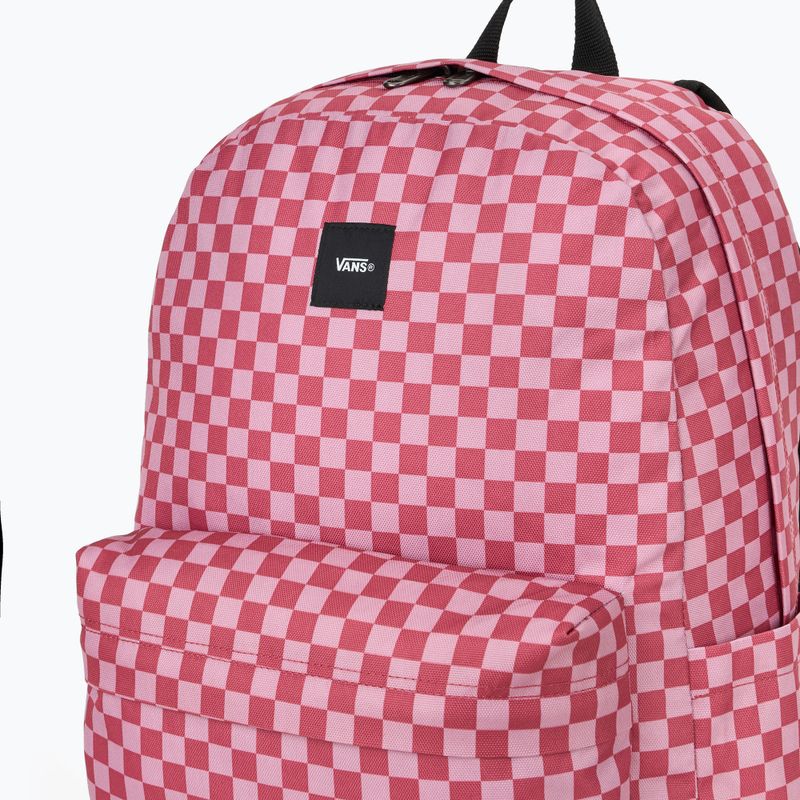 Plecak miejski Vans Old Skool Check 22 l mauvewood 4