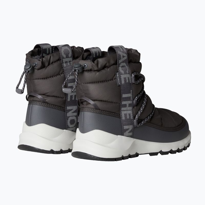 Śniegowce damskie The North Face Thermoball Lace Up WP anthracite grey/white ash 3