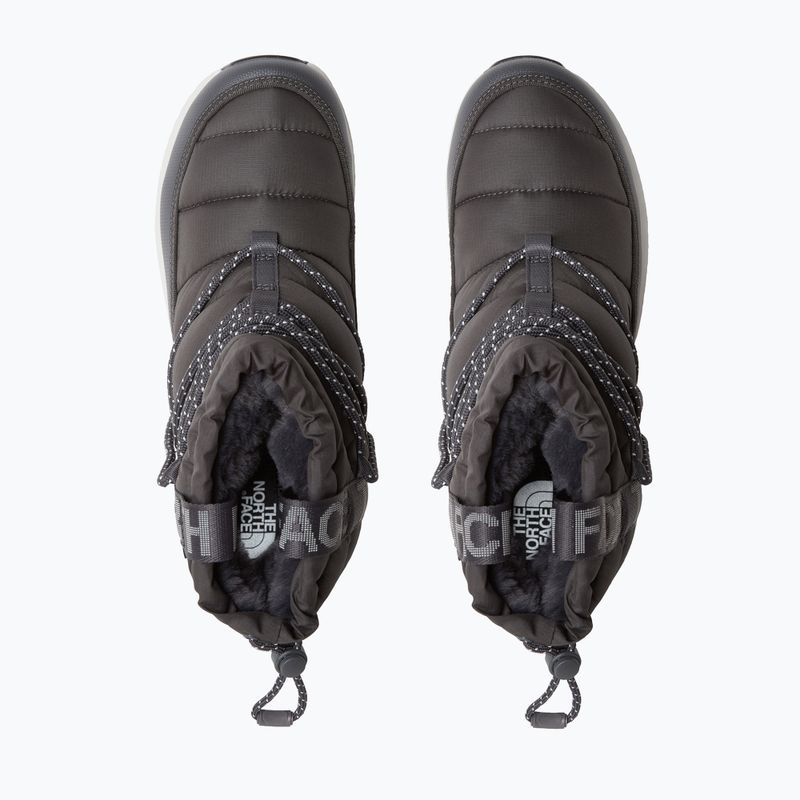 Śniegowce damskie The North Face Thermoball Lace Up WP anthracite grey/white ash 4