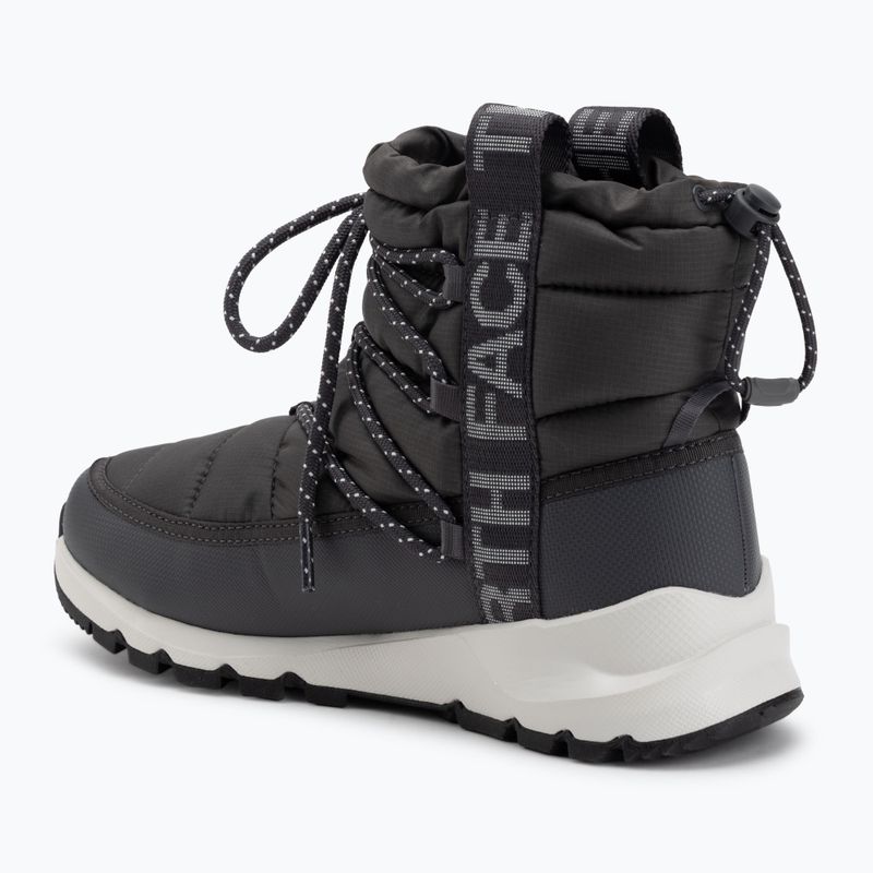 Śniegowce damskie The North Face Thermoball Lace Up WP anthracite grey/white ash 3