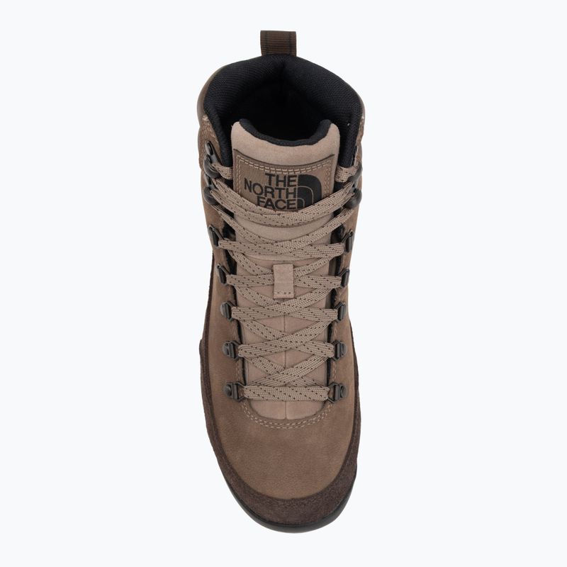 Buty męskie The North Face Back To Berkeley IV Leather WP demitasse brown/garnet 5