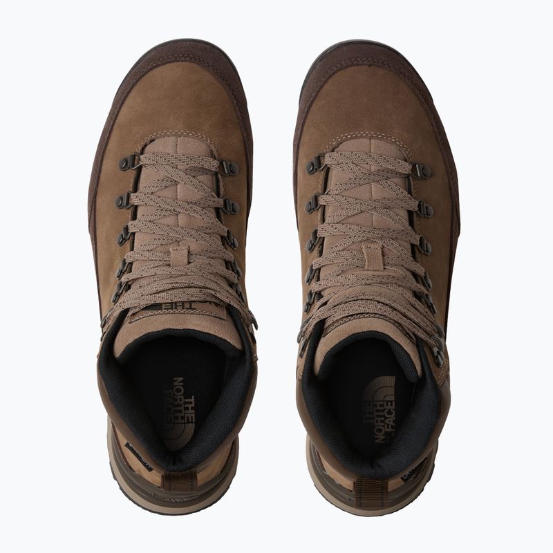 Buty męskie The North Face Back To Berkeley IV Leather WP demitasse brown/garnet 11