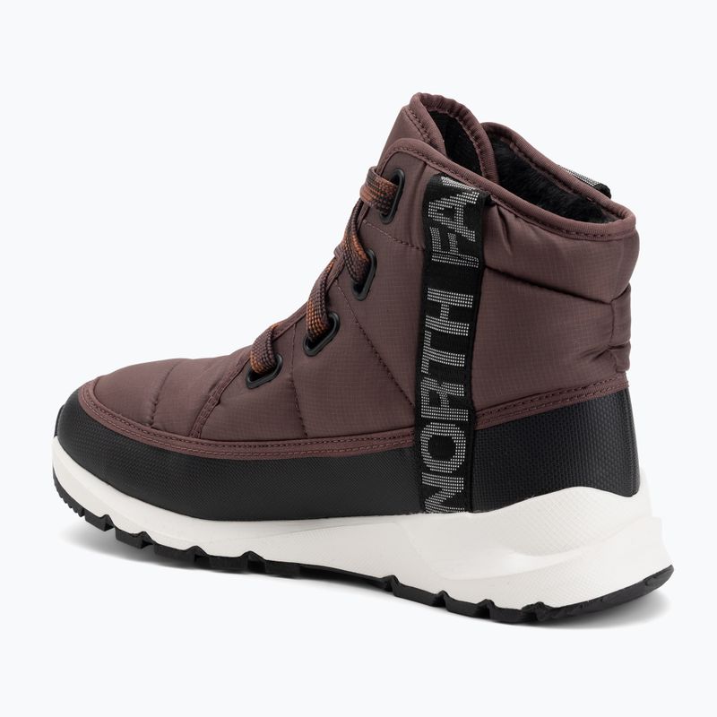Śniegowce damskie The North Face Thermoball Lace Up Luxe Wp tawny quartz/burnt umber 3
