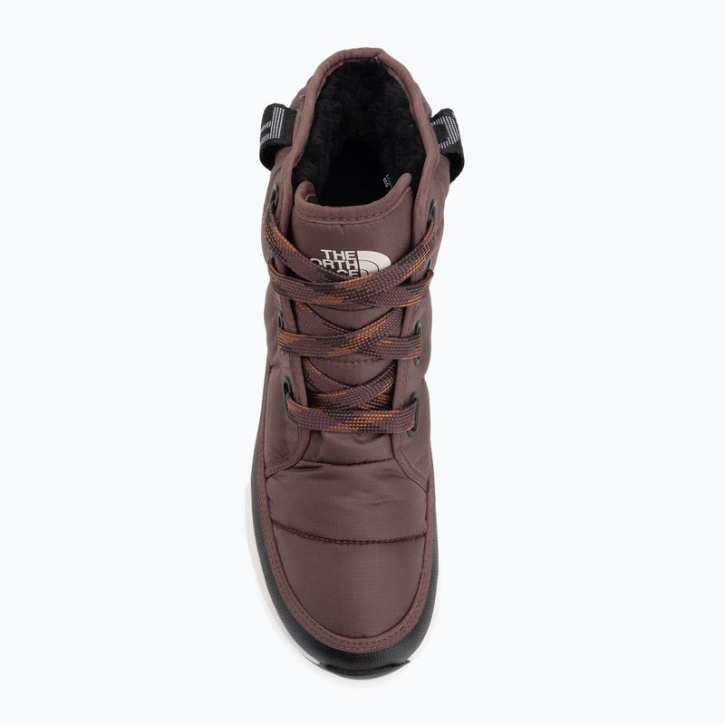 Śniegowce damskie The North Face Thermoball Lace Up Luxe Wp tawny quartz/burnt umber 5