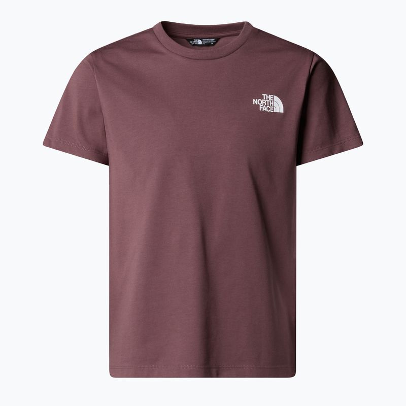 Koszulka dziecięca The North Face Simple Dome tawny quartz