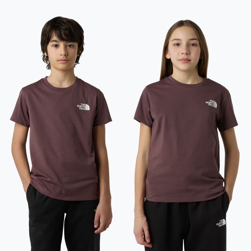 Koszulka dziecięca The North Face Simple Dome tawny quartz 3