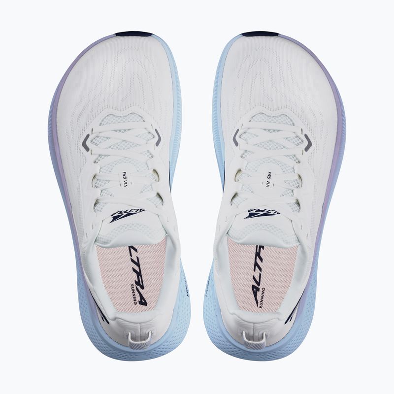 Buty do biegania damskie Altra FWD VIA white/light blue 4