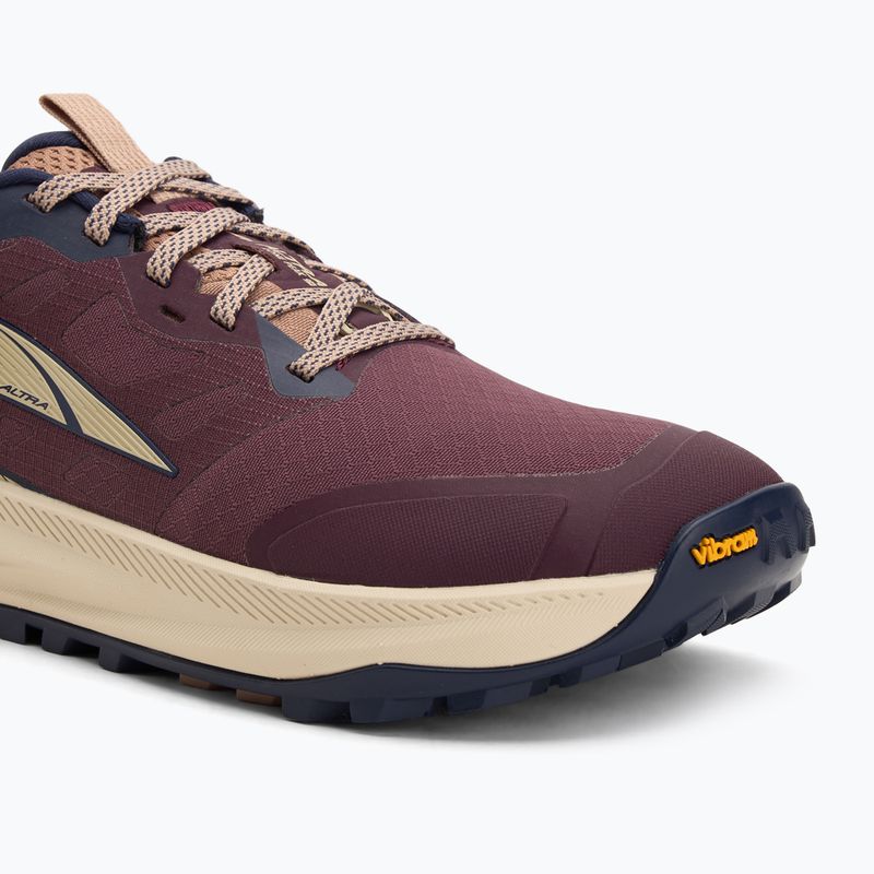 Buty do biegania damskie Altra Lone Peak 9+ maroon 7