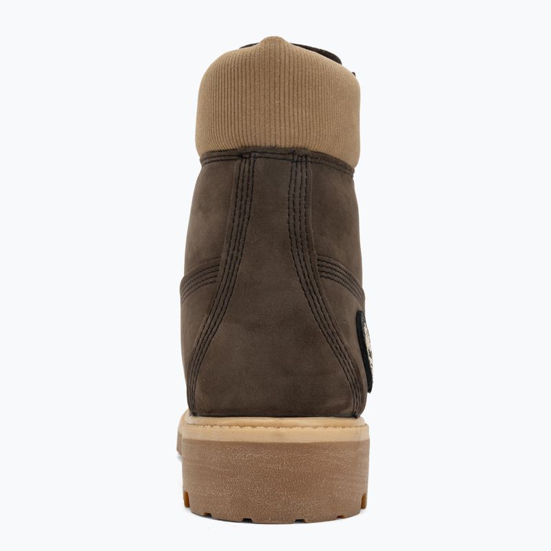 Buty męskie Timberland Premium 6 Inch Lace Up Waterproof dark brown nubuck/olive 6