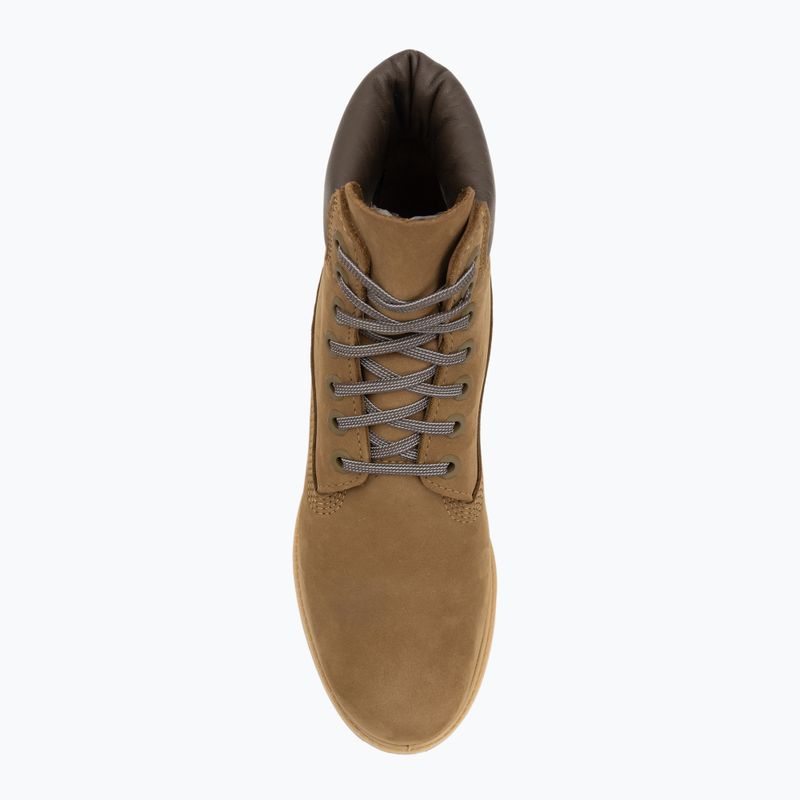 Buty męskie Timberland Premium 6 Inch Lace Up Waterproof olive nubuck/dark brown 5