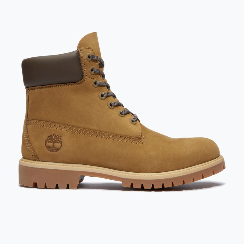 Buty męskie Timberland Premium 6 Inch Lace Up Waterproof olive nubuck/dark brown 8
