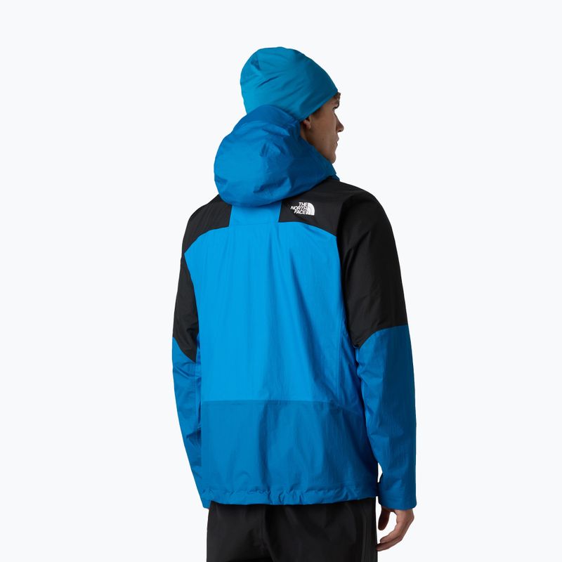 Kurtka przeciwdeszczowa męska The North Face Signal 2.5L Dryvent skyline blue/adriatic blue/tnf black 3